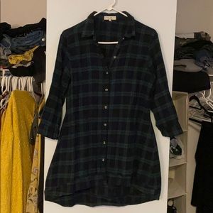 Flattering Long Flannel